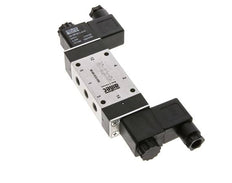 5/3 G1/8'' Auspuff-Mittelmagnetventil 12V DC 3-8bar/42-112psi Airtec