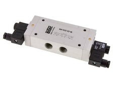 5/3 G1/2'' Auspuff-Mittelmagnetventil 24V DC 3-10bar/42-140psi Airtec