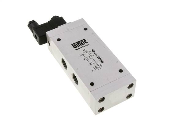 5/2 G1/2'' (G1/8'') Magnetventil Externe Vorsteuerung 115V AC 0-10bar/0-140psi Airtec