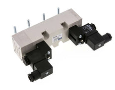 5/3 ISO 5599-2 Druck-Center-Magnetventil 12V DC 2-10bar/28-140psi YPC