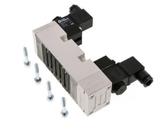 5/3 ISO 5599-2 Druck-Center-Magnetventil 12V DC 2-10bar/28-140psi YPC