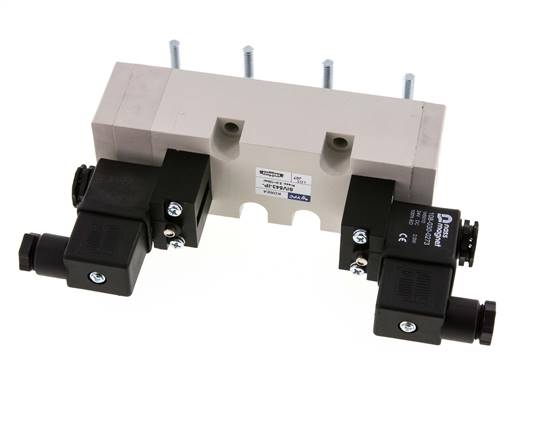 5/3 ISO 5599-2 Druckmittel-Magnetventil 115V AC 2-10bar/28-140psi YPC