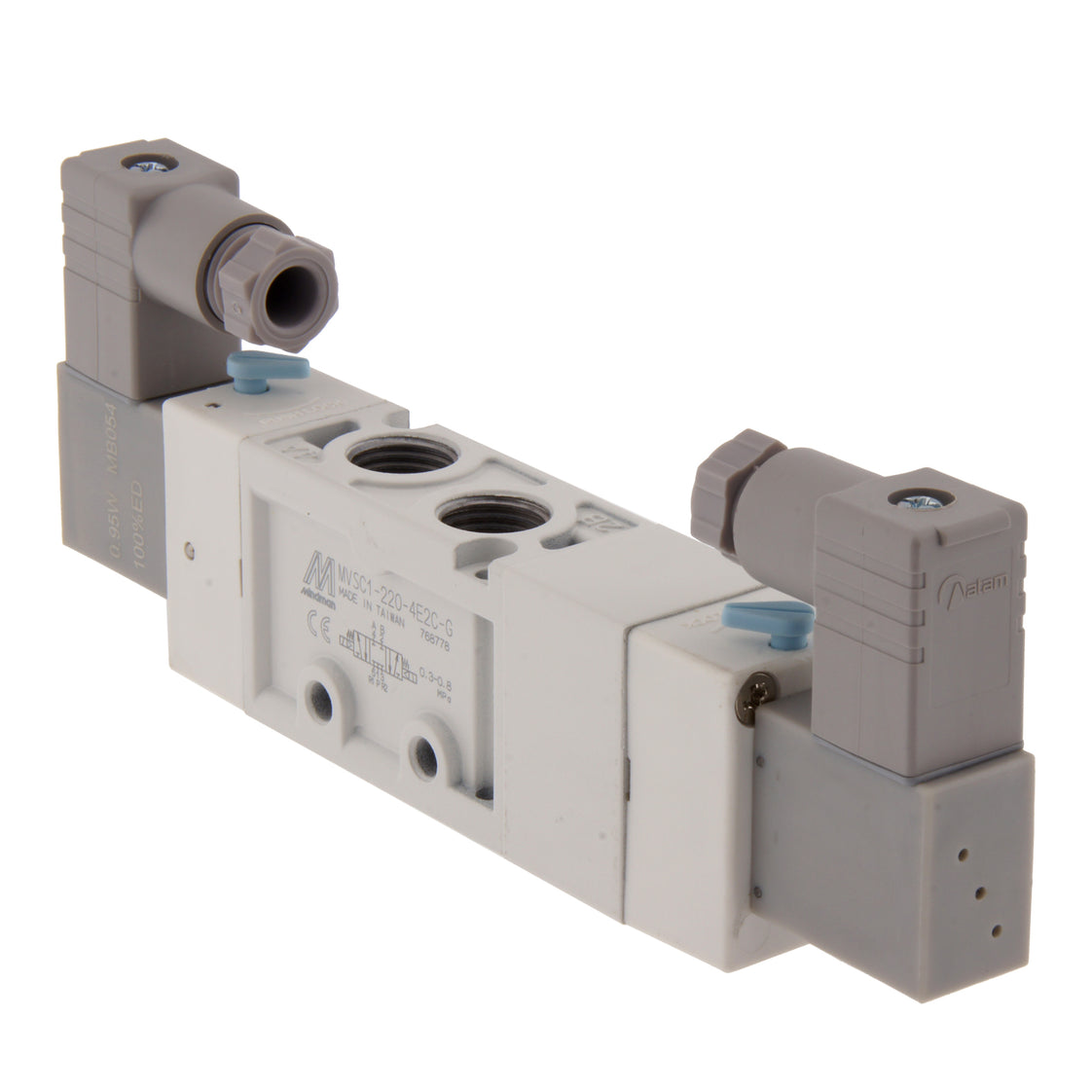 NPT 1/4'' 24V DC 5/3-Wege-Magnetventil, mittig geschlossen, 3-8bar MVSC1