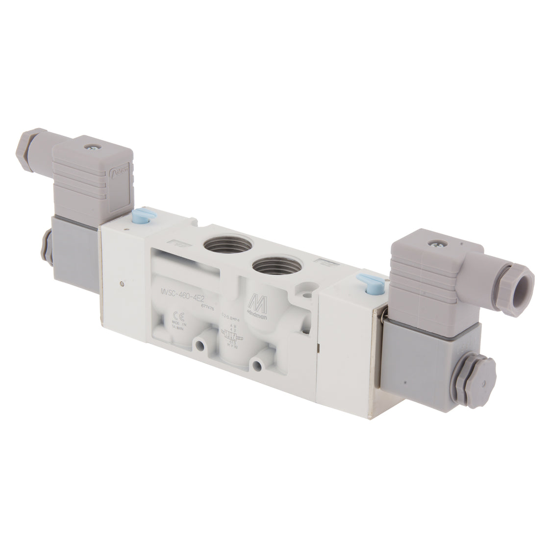 NPT 1/2'' 24V DC 5/2-Wege bi-stabiles Magnetventil 2-8bar MVSC