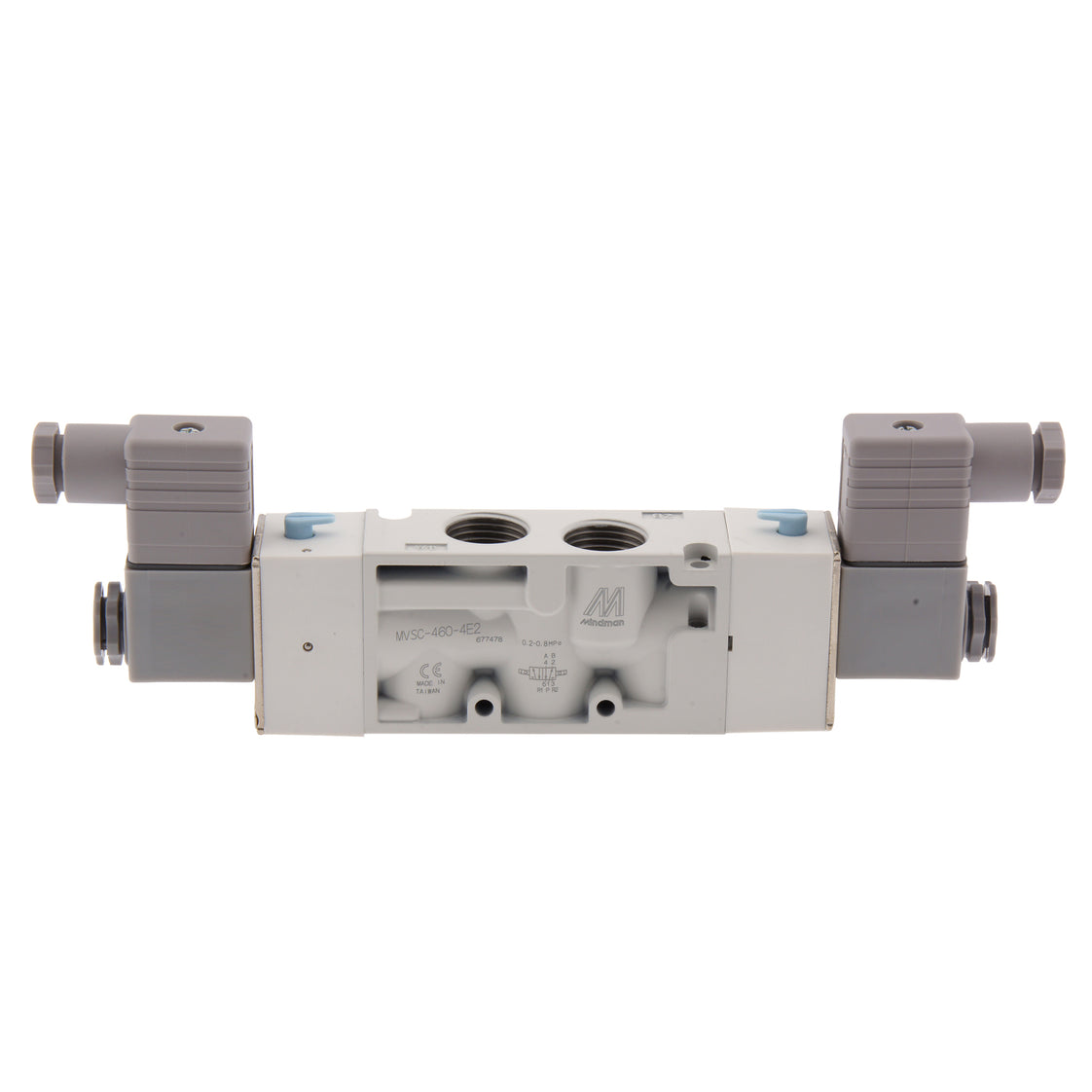 G1/2'' 230V AC 5/2-Wege bi-stabiles Magnetventil 2-8bar MVSC