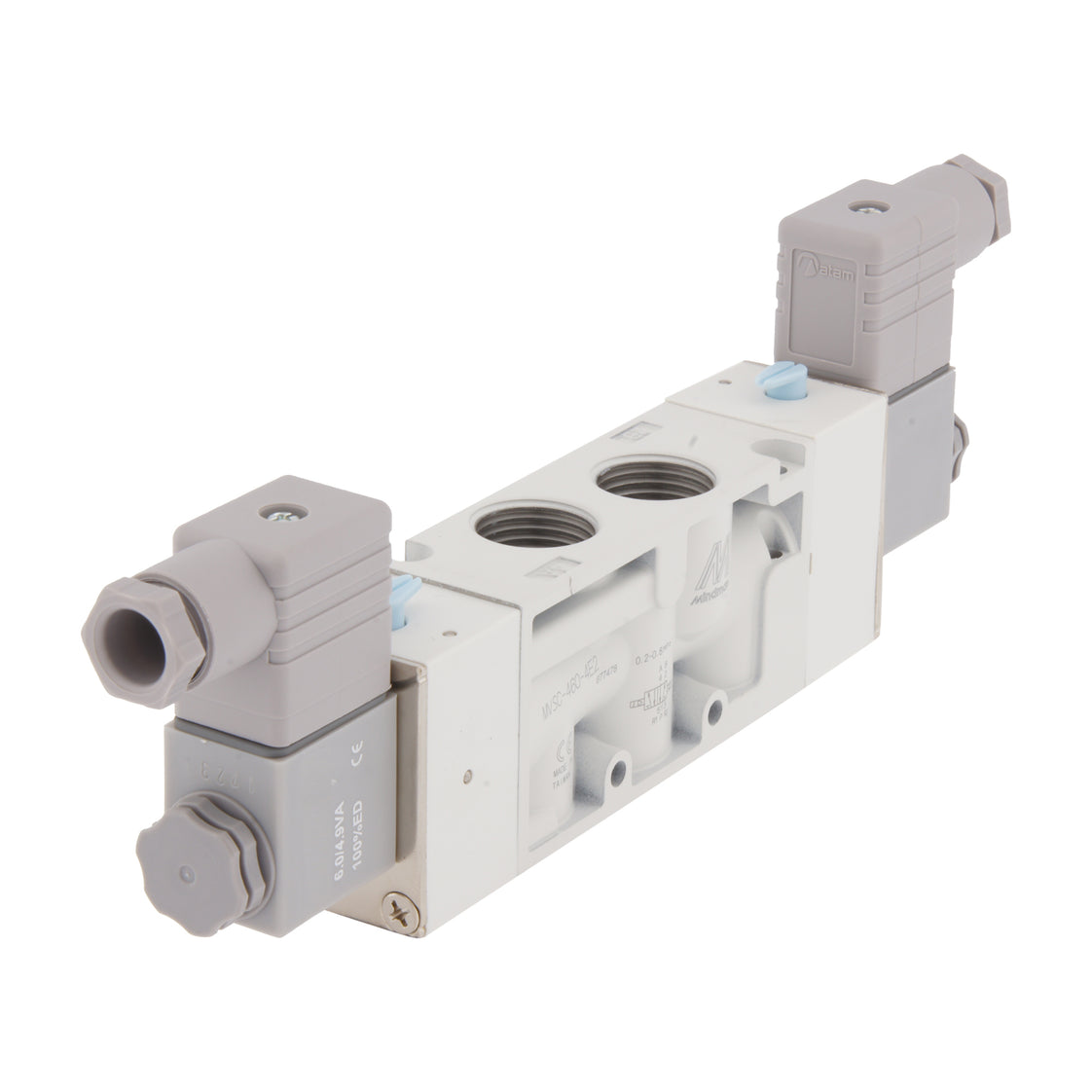 G1/2'' 230V AC 5/2-Wege bi-stabiles Magnetventil 2-8bar MVSC