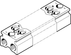 Festo Anschlussblock - 550620