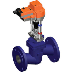 Belimo Geradsitzventil 30mm Flansch DN100 Kvs145 24VAC/DC 150s MP-Bus 0-10/2-10V 2500N IP54 H6100S/EV24A-MP-TPC