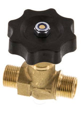 G3/8'' Männliches Messing-Nadelventil NBR 40 bar - NLB