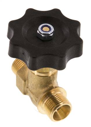 G3/8'' Männliches Messing-Nadelventil NBR 40 bar - NLB