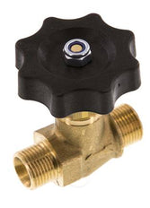G3/8'' Männliches Messing-Nadelventil NBR 40 bar - NLB