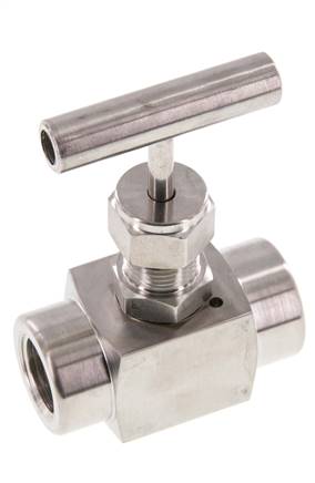 G1/2'' Edelstahl Nadelventil PTFE 300 bar - NLS