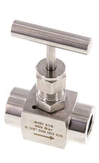 G3/8'' Edelstahl Nadelventil PTFE 300 bar - NLS