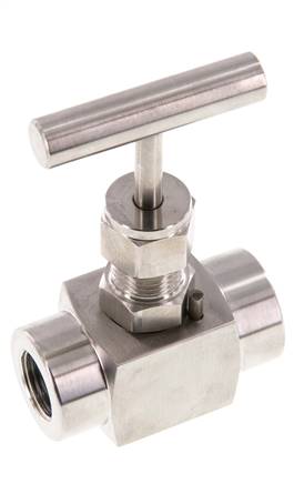 G3/8'' Edelstahl Nadelventil PTFE 300 bar - NLS