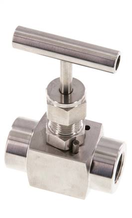 G3/8'' Edelstahl Nadelventil PTFE 300 bar - NLS