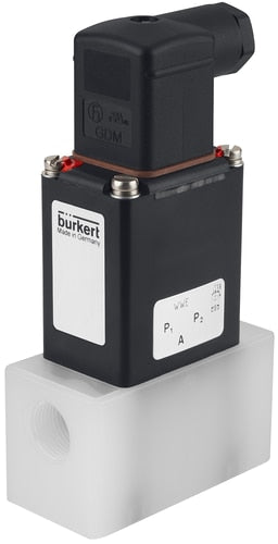 Magnetventil G3/8'' NO PVDF EPDM 0-4bar/58psi 24VAC/DC 0121 345609