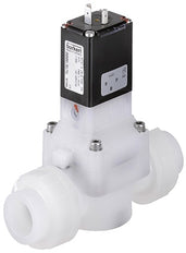 Magnetventil 20 mm verschweißte Hülsen NC PVDF EPDM 0,5-6bar/7-87psi 120VAC 0142 454909