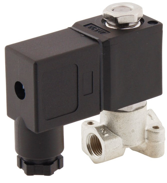 Magnetventil CM-DA 1/8'' Edelstahl EPDM 0-10bar 24V DC