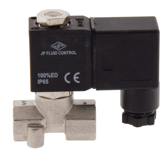 Magnetventil CM-DA 1/4'' Edelstahl FKM 0-10bar 24V DC