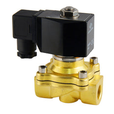 Magnetventil DF-SA 3/8'' Messing FKM 0-6bar 12V DC