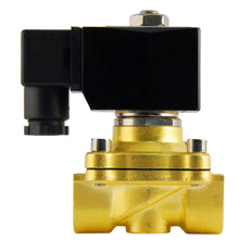 Magnetventil DF-SA 3/8'' Messing FKM 0-6bar 12V DC