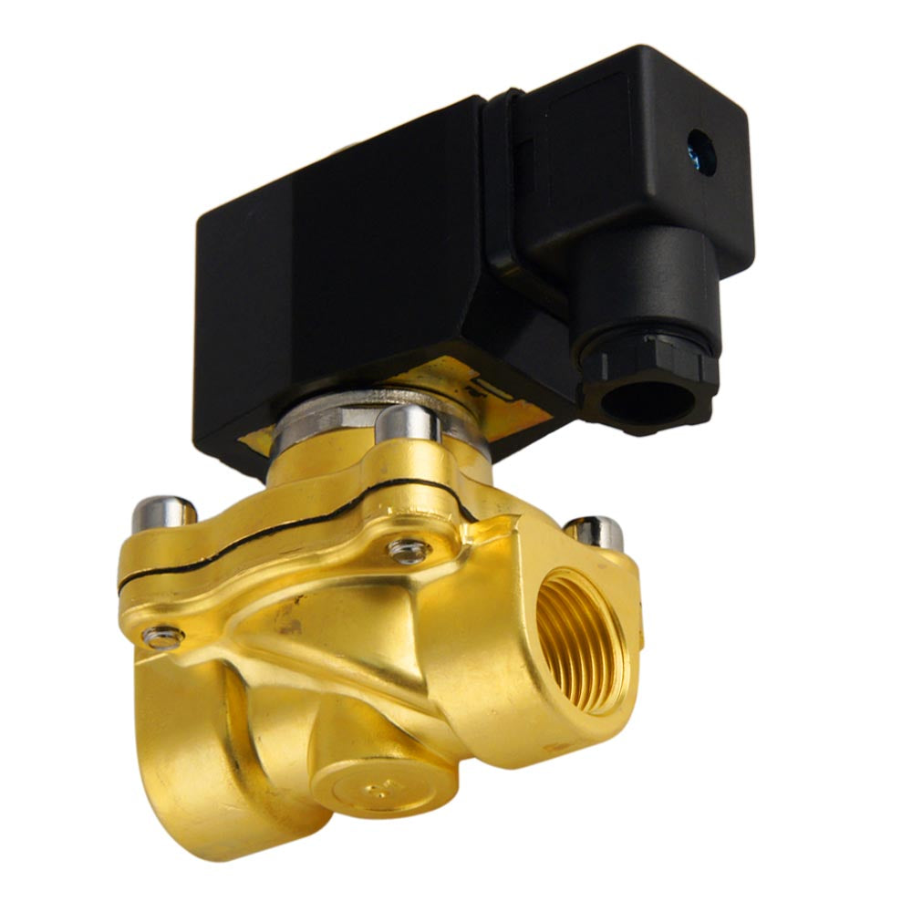 Magnetventil DF-SA 1/2'' Messing EPDM 0-6bar 12V DC