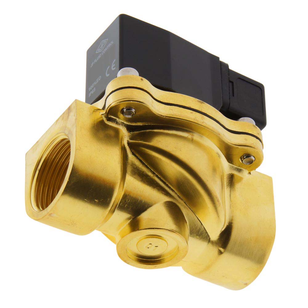 Magnetventil DF-SA 1'' Messing FKM 0-10bar 230V AC