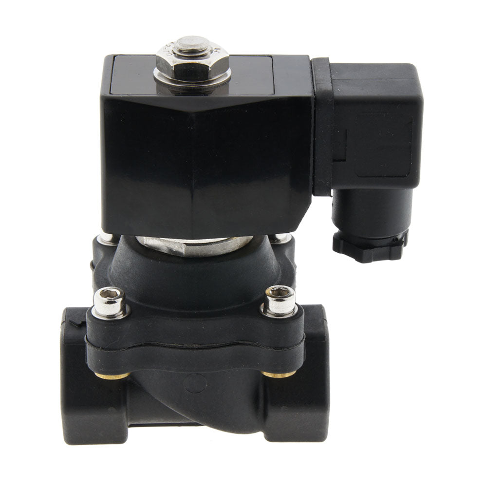 Magnetventil DF-SA 3/4'' Nylon FKM 0-6bar 12V DC
