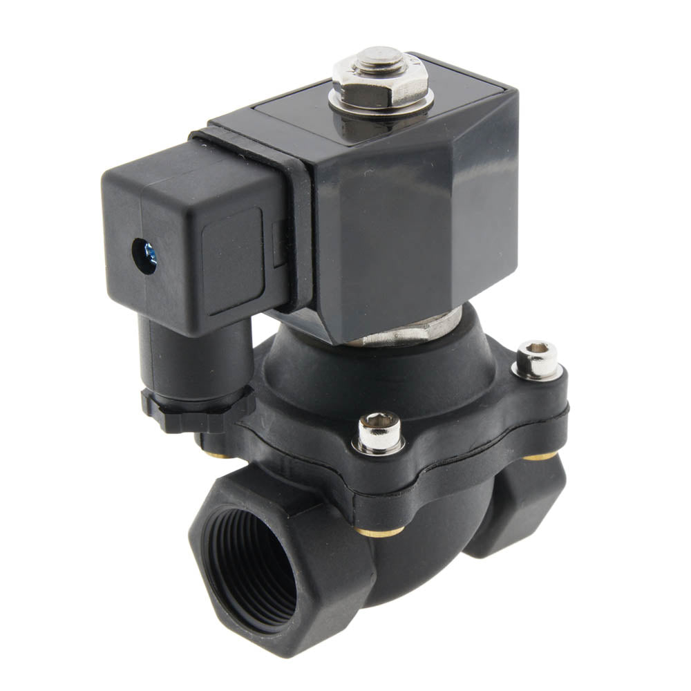 Magnetventil DF-SA 3/4'' Nylon FKM 0-8bar 380V AC
