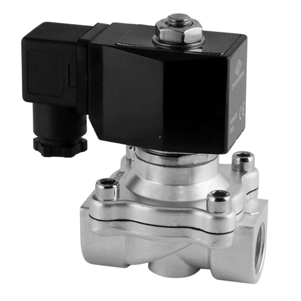 Magnetventil DF-SA 1/2'' Edelstahl EPDM 0-6bar 12V DC