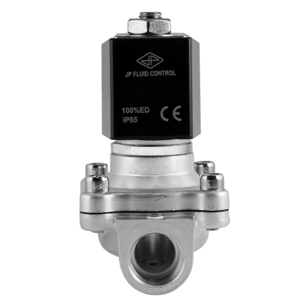 Magnetventil DF-SA 1/2'' Edelstahl EPDM 0-6bar 12V DC