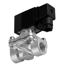Magnetventil DF-SA 1/2'' Edelstahl EPDM 0-6bar 12V DC