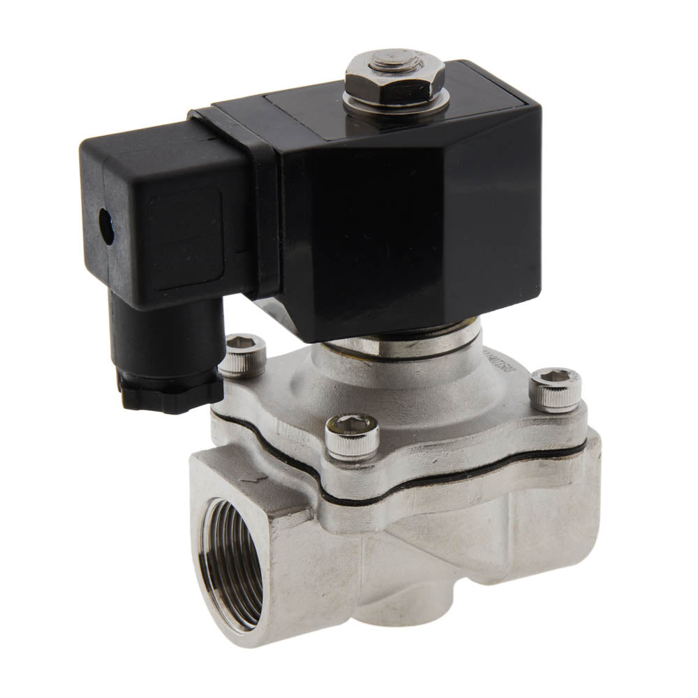 Magnetventil DF-SA 3/4'' Edelstahl EPDM 0-6bar 12V DC