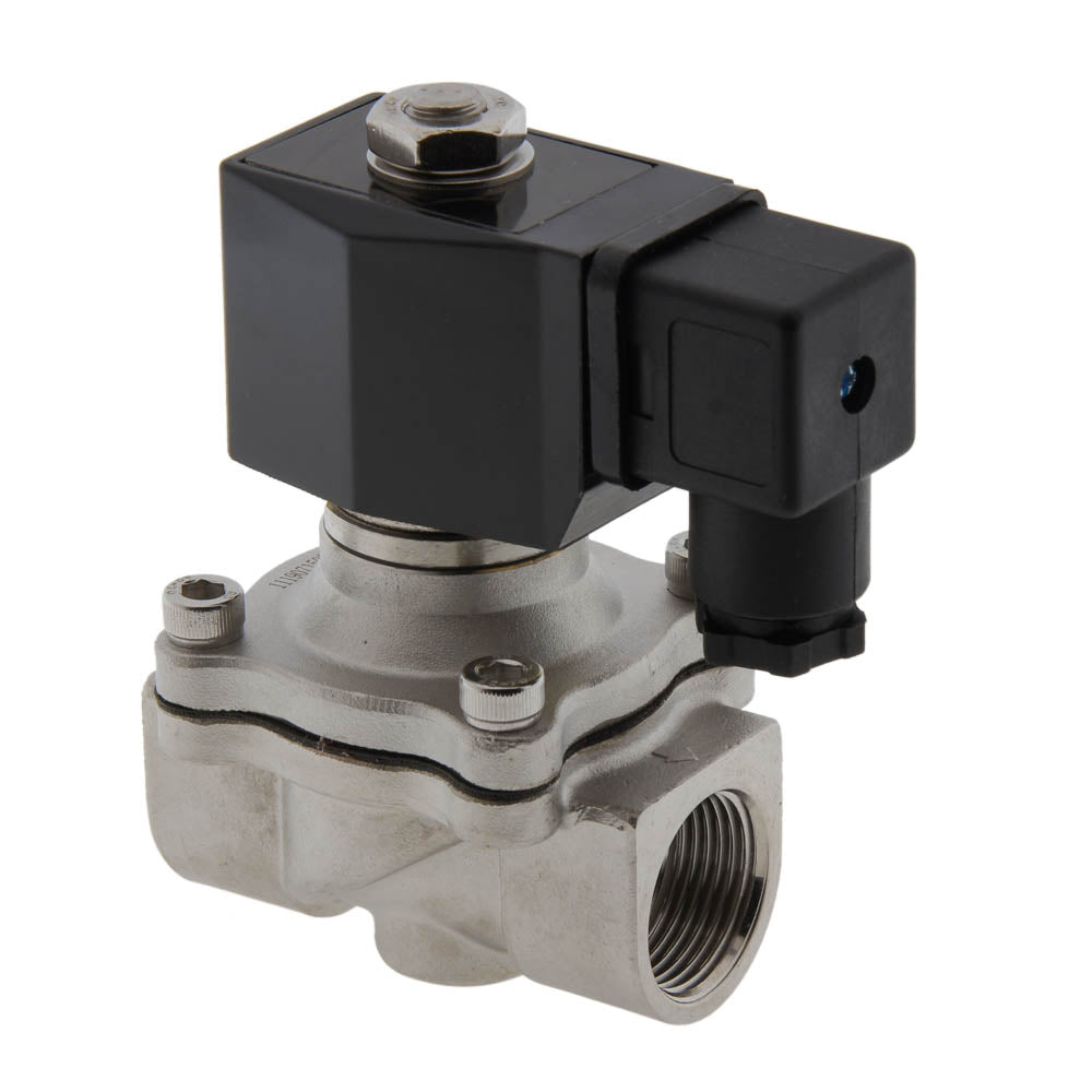 Magnetventil DF-SA 3/4'' Edelstahl EPDM 0-10bar 230V AC