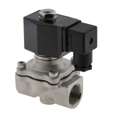 Magnetventil DF-SA 3/4'' Edelstahl EPDM 0-10bar 230V AC