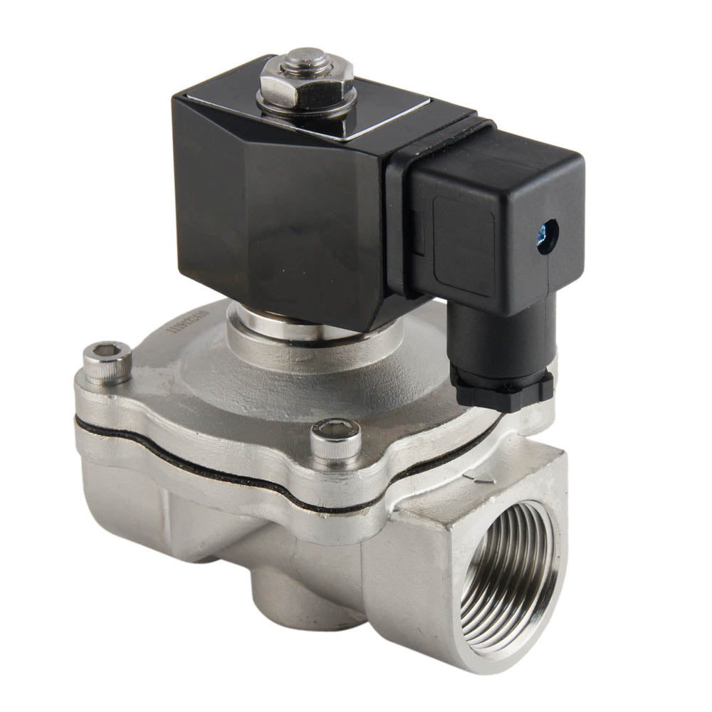 Magnetventil DF-SA 1'' Edelstahl FKM 0-10bar 380V AC