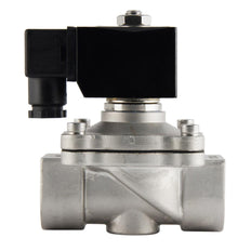 Magnetventil DF-SA 1'' Edelstahl FKM 0-6bar 12V DC