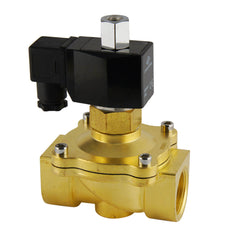 Magnetventil DF-SB 1'' NO Messing FKM 0-3bar 12V DC