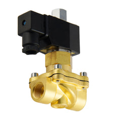 Magnetventil DF-SB 3/8'' NO Messing EPDM 0-5bar 380V AC