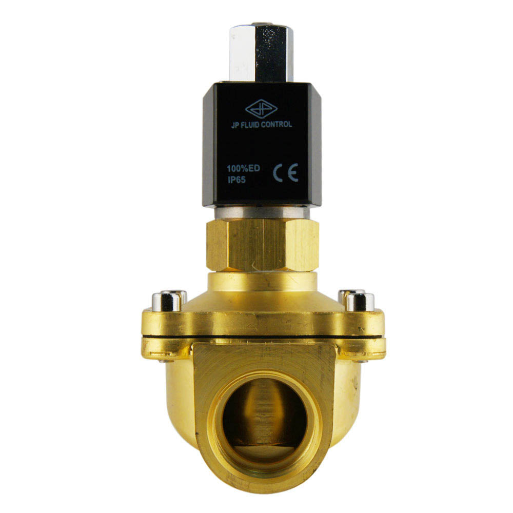 Magnetventil DF-SB 1'' NO Messing FKM 0-5bar 380V AC
