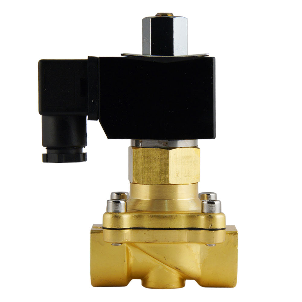 Magnetventil DF-SB 1/2'' NO Messing FKM 0-5bar 380V AC