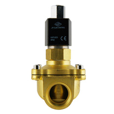 Magnetventil DF-SB 1'' NO Messing FKM 0-3bar 12V DC