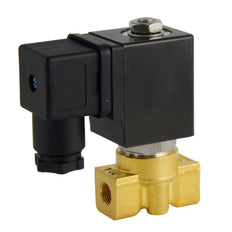 Magnetventil ST-DA 1/8'' Messing FKM 0-13bar 12V DC