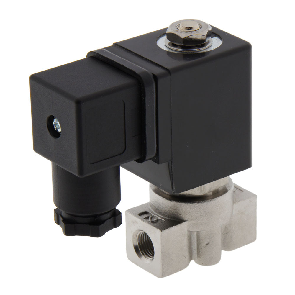 Magnetventil ST-DA 1/8'' Edelstahl EPDM 0-13bar 230V AC