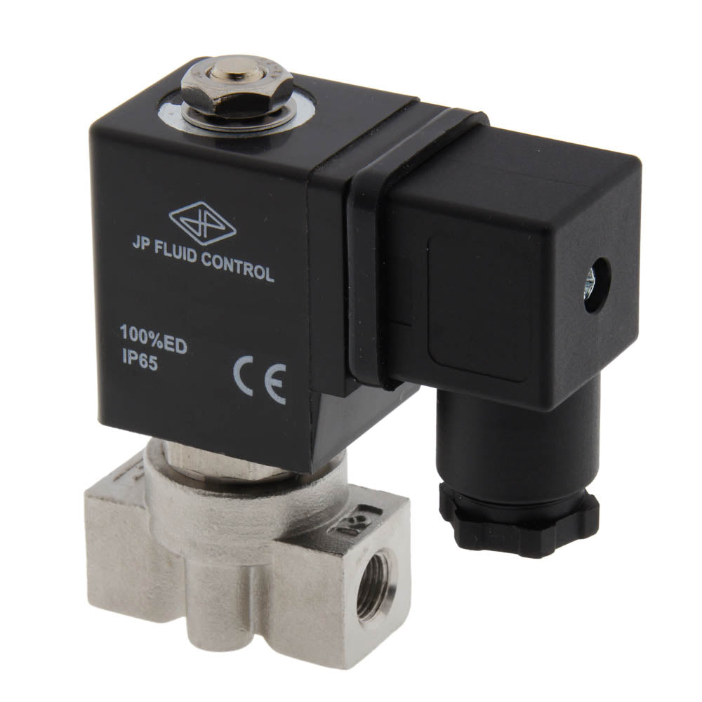 Magnetventil ST-DA 1/8'' Edelstahl FKM 0-13bar 120V AC