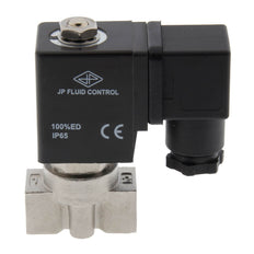Magnetventil ST-DA 1/8'' Edelstahl FKM 0-13bar 12V DC