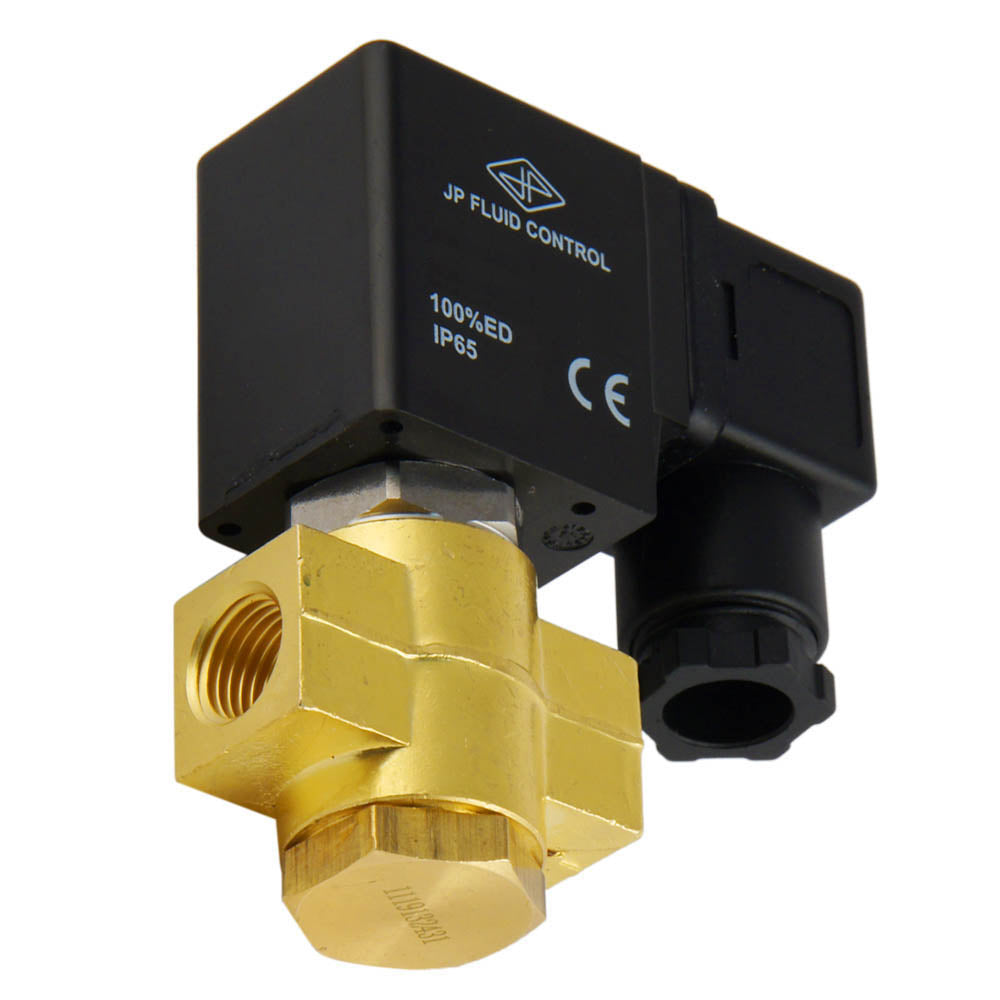 Magnetventil ST-DB 1/4'' NO Messing FKM 0-12bar 120V AC