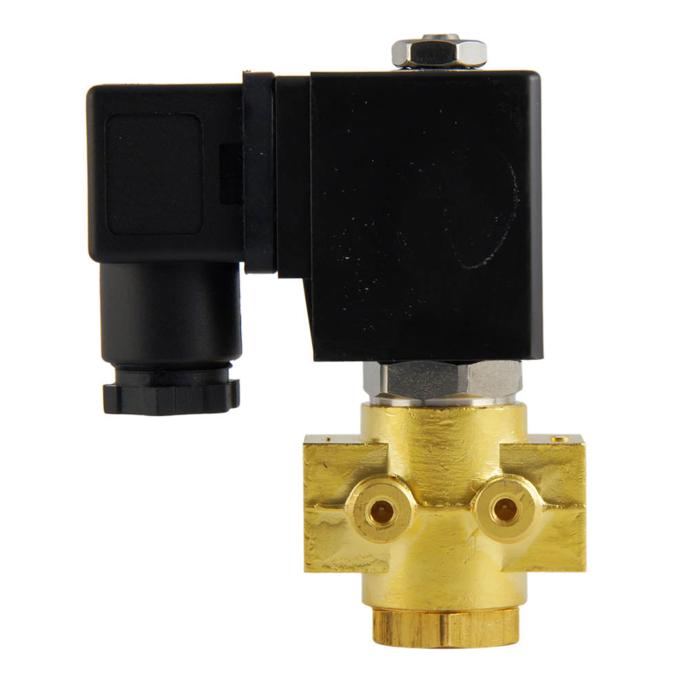Magnetventil ST-DB 1/4'' NO Messing FKM 0-12bar 230V AC