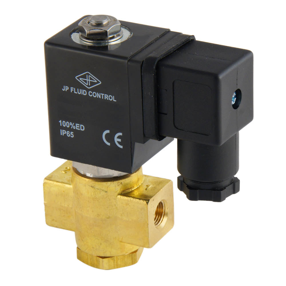 Magnetventil ST-DB 1/8'' NO Messing EPDM 0-12bar 380V AC