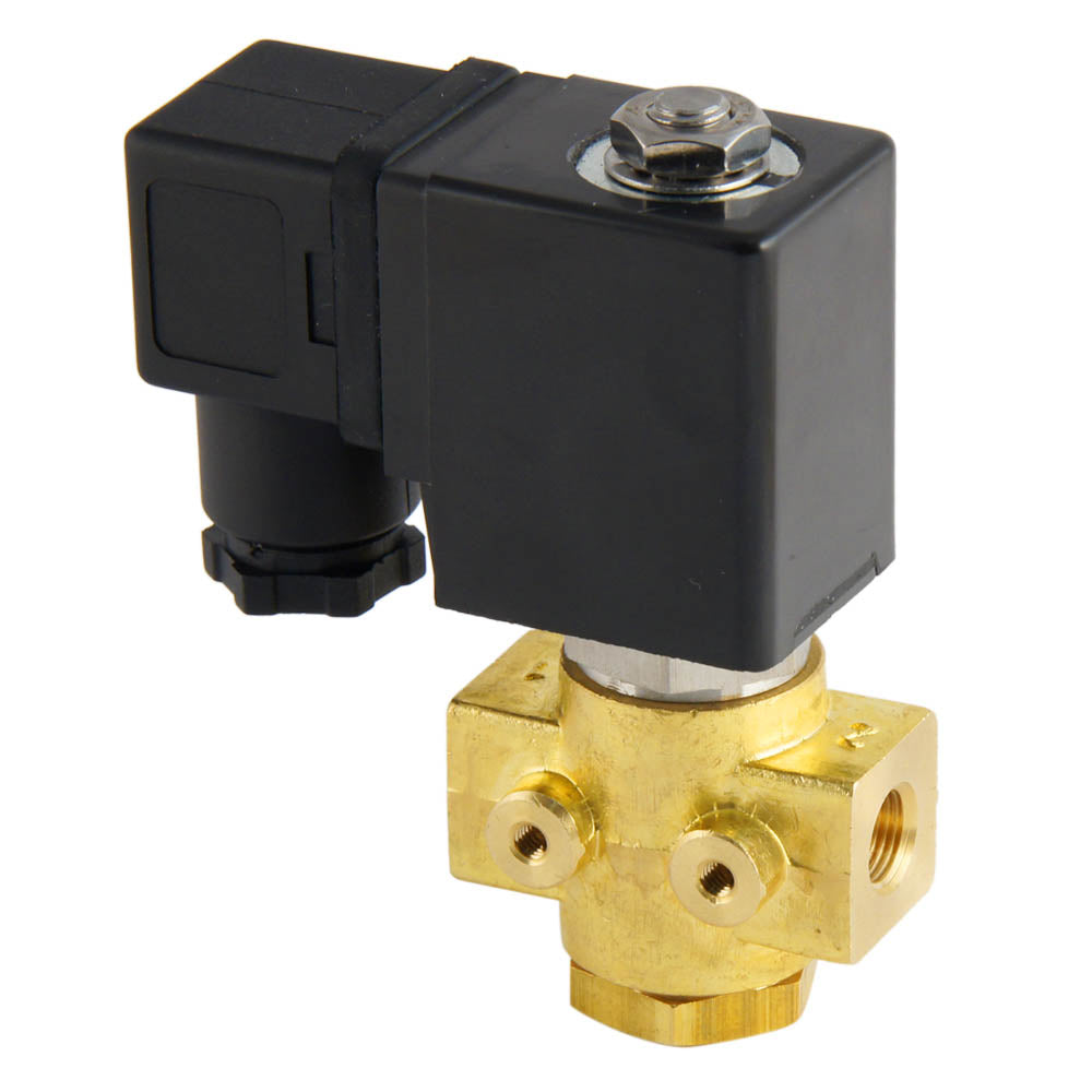 Magnetventil ST-DB 1/8'' NO Messing EPDM 0-12bar 120V AC